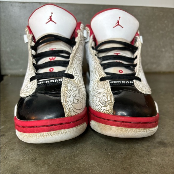 Nike Air Jordan Dub Zero Varsity Red 2022 Super school Size 4 Youth / 5.5 Women - Picture 6 of 14